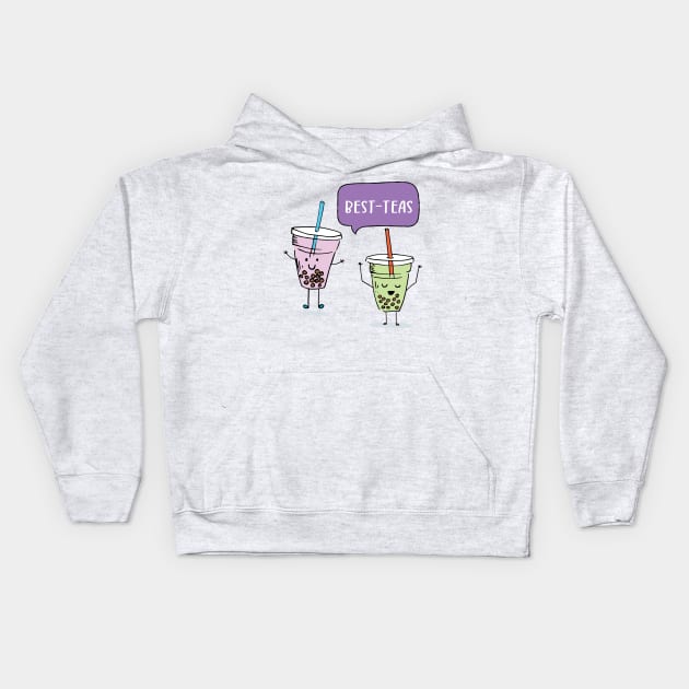 Best-Teas Kids Hoodie by SWON Design